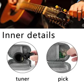 YQZ-16-1 MUSIIN Guitar Tuner Storage Cove #3