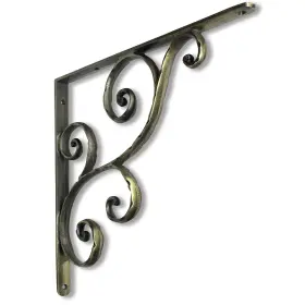 JS-90-073BR NACH Shelf Brackets Pack Antique JS-90-073BR NACH Shelf Brackets Pack Antique
