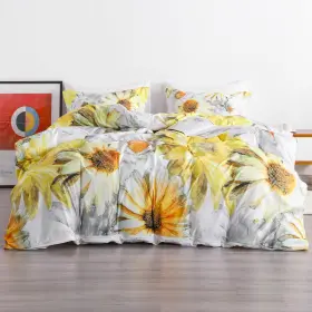 975176354735 NTBAY Microfiber Twin Duvet Cover Set