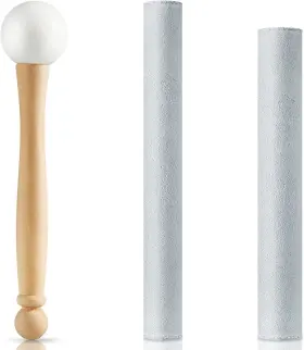 727467915981 NUANCHU Crystal Singing Bowl Mallet Set Suede 727467915981 NUANCHU Crystal Singing Bowl Mallet Set Suede
