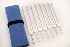 1211C OMNIVOS Chakra Tuning Forks Set Healing Frequencies