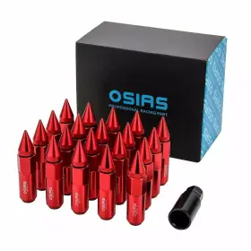 CA-OT0101-ORANGE OSIAS Racing Wheel Lug Nuts Socket Key CA-OT0101-ORANGE OSIAS Racing Wheel Lug Nuts Socket Key