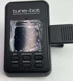 TBS001 OVERTONE LABS Digital Drum Tuning Clip Appears TBS001 OVERTONE LABS Digital Drum Tuning Clip Appears
