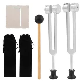 Ovrilossa 22447007 Tuning Fork For Healing 128hz 136.1hz Sensory Activator 9pcs/set