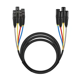 PCBL-4IN1-10-V2 PHENYX PRO Xlr Snake Cable Coded Male Female