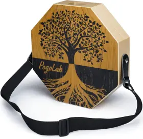 M0-2686 POGOLAB Tone Cajon Travel Wooden Drum Strap M0-2686 POGOLAB Tone Cajon Travel Wooden Drum Strap
