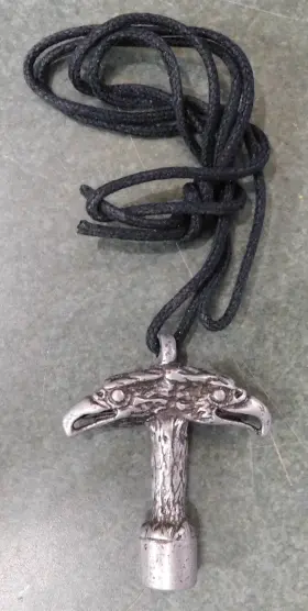 616022110742 PROMARK Wearable Drum Key Necklace Pewter Twin 616022110742 PROMARK Wearable Drum Key Necklace Pewter Twin