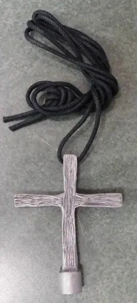 616022110759 PROMARK Wearable Drum Key Necklace Pewter Cross 616022110759 PROMARK Wearable Drum Key Necklace Pewter Cross
