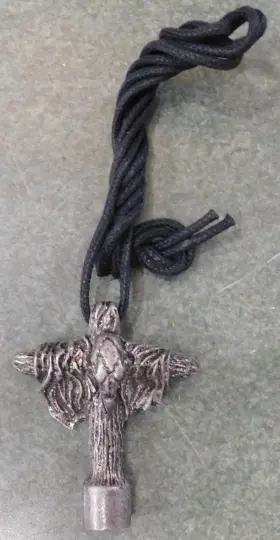 616022110773 PROMARK Wearable Drum Key Necklace Pewter Bird