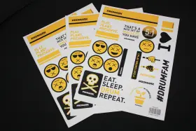 PMSS001 PROMARK Pack Drumsticks Sticker Sheet