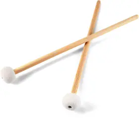 QS32170 QWORK Timpani Stick Maple Handle Wool Felt Head Drum QS32170 QWORK Timpani Stick Maple Handle Wool Felt Head Drum