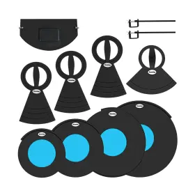 DMP-02 RANMING Drum Mute Silicone Set Double Pad