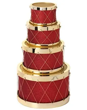 MTX62787-RDGD REGENCY INTERNATIONAL Glitter Drum Tablepiece #2 MTX62787-RDGD REGENCY INTERNATIONAL Glitter Drum Tablepiece #2