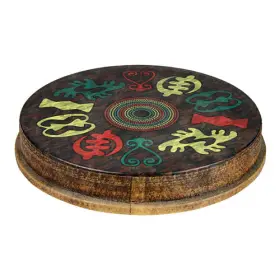 3700776 REMO Skyndeep Adinkra Graphic Collar Drum Head