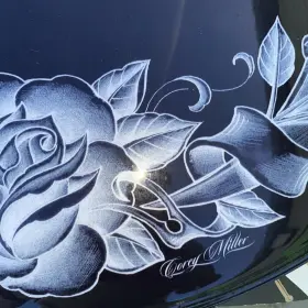 3701062 REMO Bass Powerstroke Fttattoo Serpentrose Blackft #3