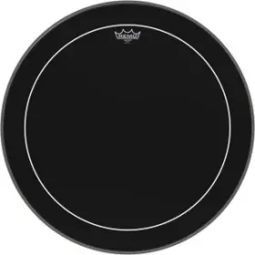 ES-1624-PS REMO Pinstripe Ebony Bass Drumhead