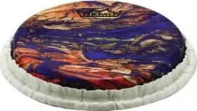 M9-0715-S4-SD006 REMO Bongo Drumhead Tucked Skyndeep Molten