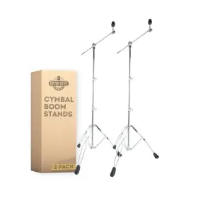 RB2BOOMSTANDS RHYTHM BYTES Boom Cymbal Stands Pack Rides Tom