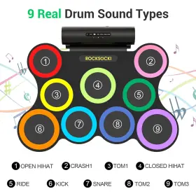 782917761501 ROCKSOCKI Electric Drum Set Headphone Bigger Up #2 782917761501 ROCKSOCKI Electric Drum Set Headphone Bigger Up #2