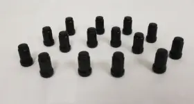 3807-BK SANWA Set Wheel Lug Nuts Spline Bulge Cone Seat