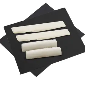 712201346459 SAPHUE Acoustic Guitar Bone Bridge Saddle Nut