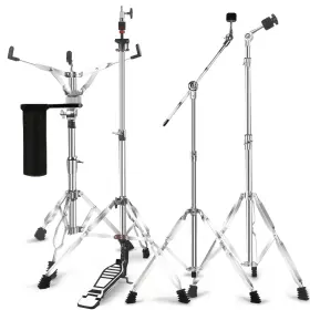 MIC1234 SETEOL Straight Cymbal Stand Boom Hat Snare Drum MIC1234 SETEOL Straight Cymbal Stand Boom Hat Snare Drum