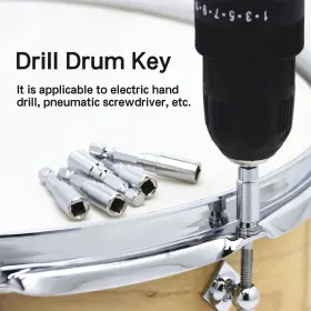 901406451776 SEVENDER Pack Head Drill Drum Key Tuning #3