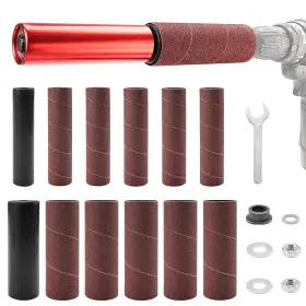 730140426261 SI FANG Spindle Sander Adaptor Drum Drill Rubber
