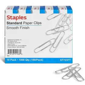 STP72377 STAPLES Paper Clips Standard Paperclips