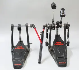 HP600DTWBK TAMA Iron Cobra Twin Drum Pedal HP600DTWBK TAMA Iron Cobra Twin Drum Pedal