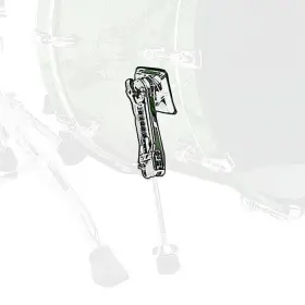 TAMA-MSB35R TAMA Starclassic Bass Drum Spur Bracket Drummers
