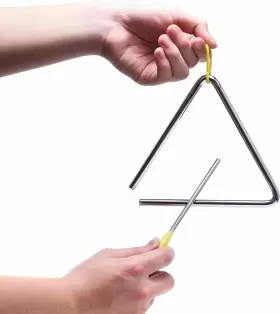 751677829516 TDOCK Musical Steel Triangle Percussion #2 751677829516 TDOCK Musical Steel Triangle Percussion #2