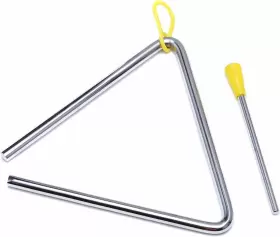 751677829516 TDOCK Musical Steel Triangle Percussion #3 751677829516 TDOCK Musical Steel Triangle Percussion #3