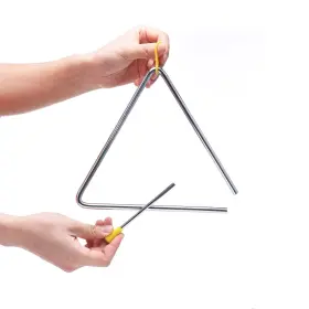 TRIANGLE8 TDOCK Musical Steel Triangle Percussion TRIANGLE8 TDOCK Musical Steel Triangle Percussion