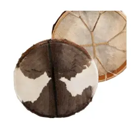 3824090 TERRE Shaman Drum Goat Hair Frame Handmade 3824090 TERRE Shaman Drum Goat Hair Frame Handmade