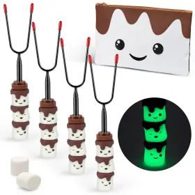 SG-ZCQR-5XW2 THE SMORES COMPANY Sftmores Glow Marshmallow Set