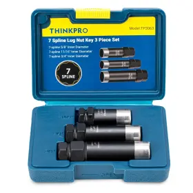 TP3063 THINKPRO Spline Lug Nut Socket Set Key Kit TP3063 THINKPRO Spline Lug Nut Socket Set Key Kit