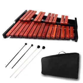 Tnzmart Ymmq-25 25 Note Xylophone Wooden Glockenspiel Xylophones With Mallet Professi Tnzmart Ymmq-25 25 Note Xylophone Wooden Glockenspiel Xylophones With Mallet Professi