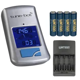 B06ZYCC7YG TUNE-BOT Clip Digital Drum Tuner Backlit Lcd