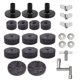 3144477 TUOREN Set Cymbal Stand Felts Hat Clu