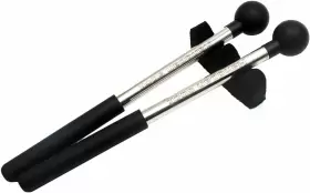 3421 TUOREN Tongue Drum Mallets Bracket Handpan Sticks Rubber #2