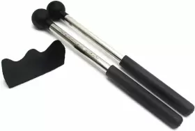 3421 TUOREN Tongue Drum Mallets Bracket Handpan Sticks Rubber
