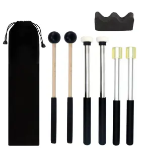 T0907 TUOREN Steel Tongue Drum Mallet Pan Sticks Percussion