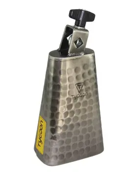 Tycoon 755615 6 Inch. Hand-hammered Cowbell Tycoon 755615 6 Inch. Hand-hammered Cowbell