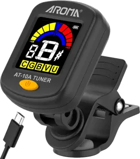 AT-10A ULUMAC Aroma Rechargeable Guitar Tuner Clip Violin AT-10A ULUMAC Aroma Rechargeable Guitar Tuner Clip Violin