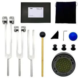 TF241202 VELNORIX Tuning Forks Healing Set Yoga Meditation