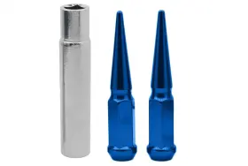 VW-LN-9012BLE-12 VENUM WHEEL ACCESSORIES Spike Tall Acorn Lug