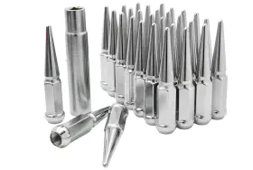 VW-LNSPK45-121CHR-24 VENUM WHEEL ACCESSORIES Tacoma Spike Lug