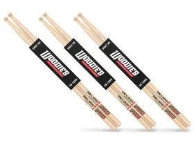WD5BL WOODIES Drumsticks American Hickory Drum Sticks Shor WD5BL WOODIES Drumsticks American Hickory Drum Sticks Shor