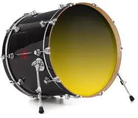 147460DRMKICK26USK WRAPTORSKINZ Decal Skin Bass Kick Drum